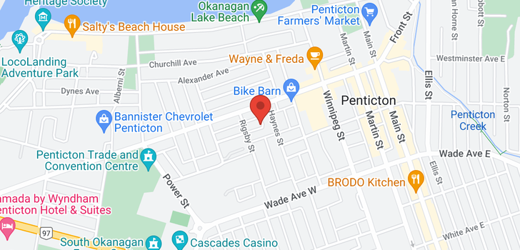 map of 102 - 417 RENE AVE